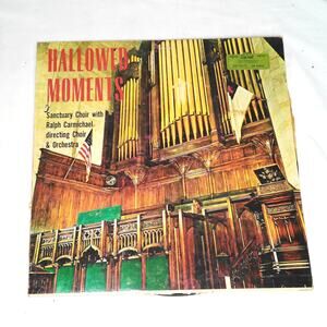 Hallowed Moments LP Vinyl Record Sanctuary Choir Ralph Carmichael Sacred LP 8010
